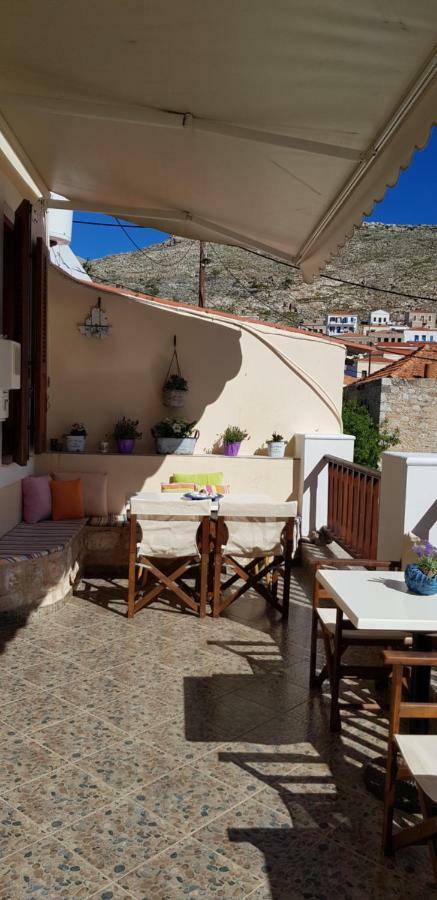 Mika'S House Villa Chalki Town Exteriör bild